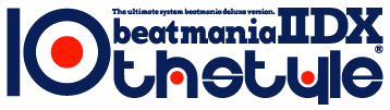 beatmania IIDX 10th style logo.