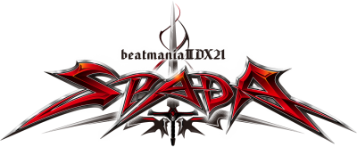 beatmania IIDX 21 SPADA logo.